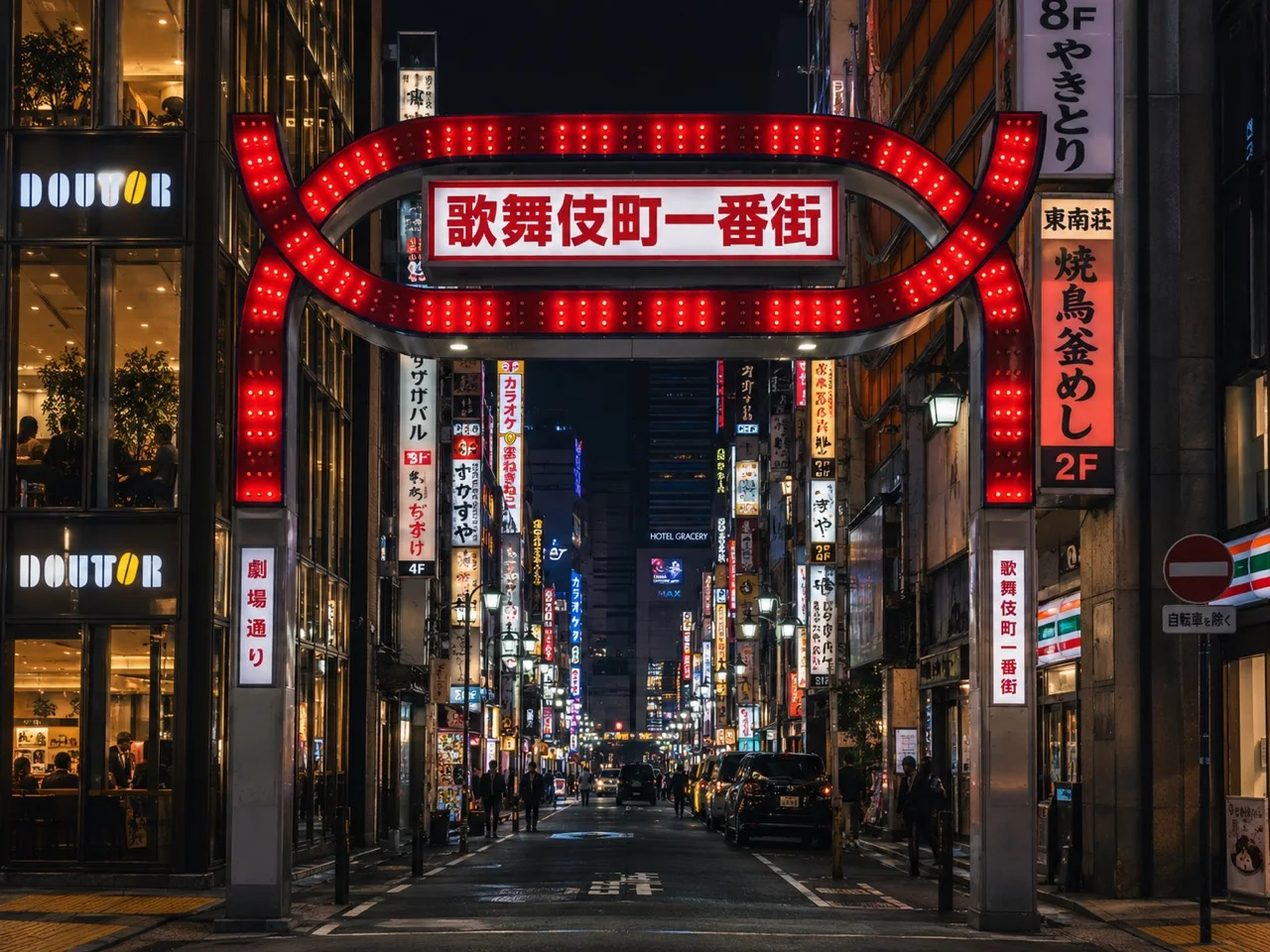 歌舞伎町一番街入口のイメージ